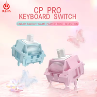Kailh Butterfly Love & Dance Pre-lubed Linear Switches, Ultra-light 35gf Soft 45gf for Pastel Custom Keyboard Mod
