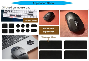 Custom 0.5mm Ultra Thin Universal Sweat Resistant <b>Mouse</b> Grip Tape Suits for All Type Sheet Stickers DIY Gaming <b>Mouse</b> Grip Tape - Product Image 4