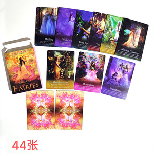 Cartes de tarot des oracles de magie immortelle, 44 cartes de divination divine et de connexion à l'énergie immortelle. Beau et Attrayant - Product Image 1