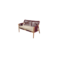 Canapé 2 places haut de gamme avec coussin moelleux, design moderne et élégant, confortable pour salon et mobilier de maison