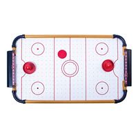 Mini table de hockey sur air de 16 pouces avec curseurs et rondelles, jeu de société familial interactif pour parents et enfants