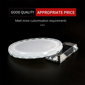 Cadre de médaille <span class=keywords><strong>photo</strong></span> <span class=keywords><strong>en</strong></span> <span class=keywords><strong>verre</strong></span> de cristal vierge de sublimation de haute qualité plaques de <span class=keywords><strong>verre</strong></span> de sublimation - Product Image 3