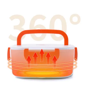 Neueste mehrfarbige 1L elektronische Brotdose mit großer Kapazität Mini Portable Electronic Lunch Box