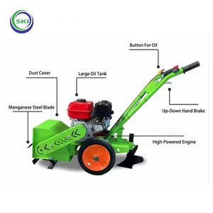 Tondeuse à <span class=keywords><strong>gazon</strong></span> automatique Mini <span class=keywords><strong>motoculteur</strong></span> pour désherbeur à essence Mini <span class=keywords><strong>motoculteur</strong></span> électrique - Product Image 4