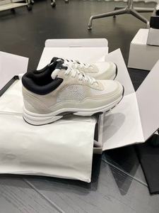 Luxurious designer custom-made net fabric casual breathable sports <b>shoes</b> with cushioning, anti-slip, and wear-resistant <b>suede</b> - Product Image 2