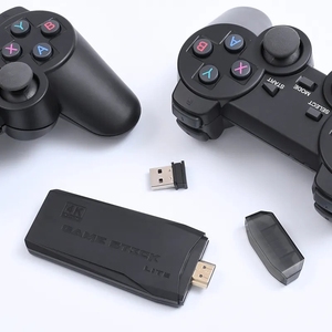 M8 Mini USB không dây cầm tay máy nghe nhạc 2.4GB hộp nhỏ dính 4K HD TV chơi <span class=keywords><strong>game</strong></span> giao diện điều khiển trò chơi cổ điển <span class=keywords><strong>Retro</strong></span> Video <span class=keywords><strong>Game</strong></span> <span class=keywords><strong>Console</strong></span> - Product Image 2