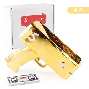 2024 pistola pulverizadora de dinero creativa con logotipo personalizado, pistolas de juguete para lluvia de efectivo para fiesta, accesorios de carnaval, juego de fiesta de boda, juguete - Product Image 3