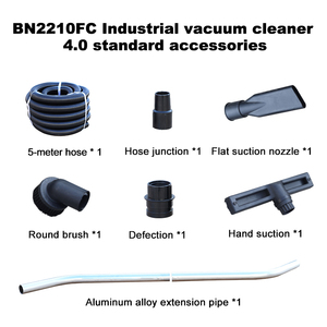 BOSHUO Nouvel aspirateur industriel haute puissance 2200W 220V en acier inoxydable, extracteur de poussière, filtre H13, capacité 55L - Product Image 4