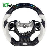 Volant intelligent personnalisé en fibre de carbone avec LED pour Lexus IS RC GS NX 500 350 300h 250 200 F Sport 2013-2025 – Amélioration de l'intérieur