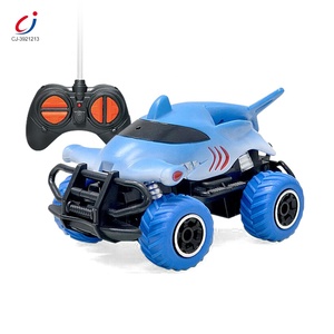 Chengji shantou-camión todoterreno teledirigido de 4 canales con <span class=keywords><strong>control</strong></span> <span class=keywords><strong>remoto</strong></span>, coche acrobático de tiburón para niños - Product Image 1