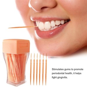 200 bâtonnets de dentifrice en plastique à double extrémité, outil de nettoyage des dents, soins bucco-dentaires, bâtonnets de dentifrice - Product Image 3