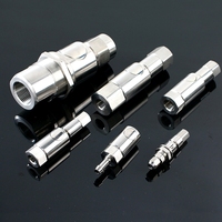 Raccord rapide hydraulique à bouton-poussoir MSDK RBE, remplacement pour connecteur hydraulique Staubli