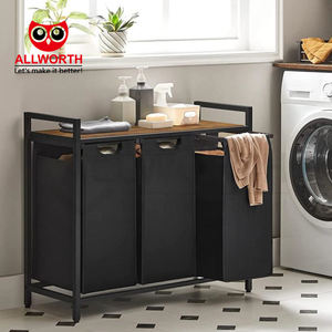 Carro de almacenamiento silencioso de metal de 3 niveles de altura ajustable de diseño simple de gran oferta con caja pequeña en el lateral - Product Image 5