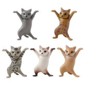 Statuette di <span class=keywords><strong>Gatti</strong></span> Cartoon Decorative <span class=keywords><strong>con</strong></span> Giocattoli <span class=keywords><strong>Anime</strong></span> per Scrivania e Action Figure - Product Image 3