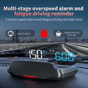 WIIYII - Pantalla de Visualización Frontal para Automóvil con GPS, Modelo C7, con Velocímetro <span class=keywords><strong>Digital</strong></span> y Brújula, Garantía de 2 Años - Product Image 4