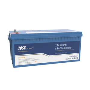 Batterie LiFePO4 GSP 24V 200Ah 5120Wh, pack de batteries au lithium pour système solaire, UPS, camping-car, bateau, voiturette de golf, applications marines, alimentation de secours domestique - Product Image 1