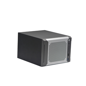 เซิร์ฟเวอร์จัดเก็บข้อมูล NAS แบบ 4 ช่องใส่ฮาร์ดดิสก์ Armortec Industrial รุ่น Barebone PC พร้อมเคส J1900 Mini PC NAS สำหรับคอมพิวเตอร์, เราเตอร์, ระบบจัดเก็บข้อมูล NAS แบบ Dual LAN - Product Image 4