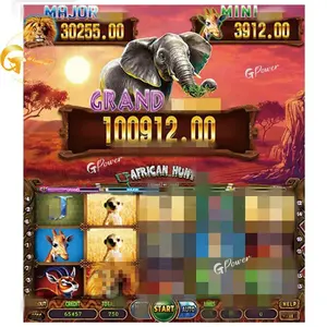 Interessantes Spiel African Hunt Leiterplatte für Doppel-Touchscreen-Monitor-Spielmaschine