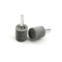 Disque de polissage à lamelles en fibre de nylon non tissée unitaire, monté sur tige de 6 mm, accessoires pour perceuse et meuleuse