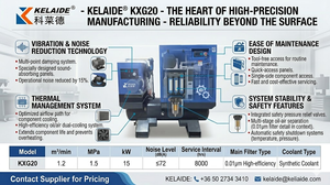 15kW (20HP) 10 Bar All-in-One Screw Air <b>Compressor</b>, 7.5kW 10HP <b>Industrial</b> <b>Compressor</b> with 100L Tank & Dryer, Plug & Play - Product Image 6