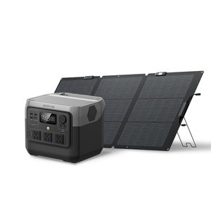Station d'alimentation portable <span class=keywords><strong>River</strong></span> 2 <span class=keywords><strong>Pro</strong></span> +160W avec panneau solaire portable 768Wh LiFePO4, système rapide MPPT 70 minutes, batterie lithium-ion - Product Image 1