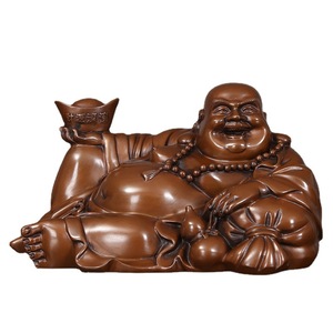 Statue de Bouddha Maitreya en bronze Copper World avec trésors, faite à la main, pour la décoration de la maison, du bureau ou du bureau à domicile - Product Image 4
