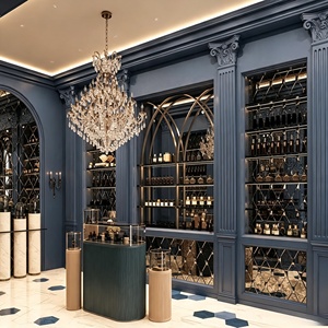 Perfume Furniture Showcase <b>glass</b> Display Cabinet Skincare Perfume Shop Cosmetic Commercial Store Decoration Interior Design - Product Image 3