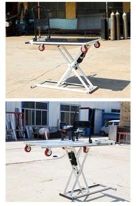 Chariot hydraulique électrique en gros de <span class=keywords><strong>table</strong></span> élévatrice à 4 roues d'usine chariot d'état neuf pour soulever des marchandises - Product Image 4