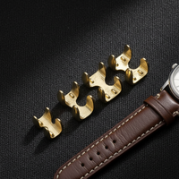 Boucle de serrage en laiton massif, attache en laiton à griffes, clip de fixation pour laisse de chien, accessoires robustes pour animaux de compagnie