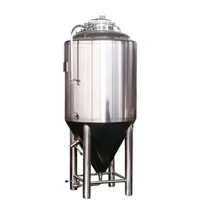 3000L beer fermenter stainless steel storage tank brewery equipment with jacket bright beer fermenter tank
