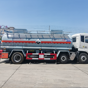 19 Square Dongfeng Tianjin 8x4 Manual Transmission <b>Tanker</b> Truck Corrosive Oil Storage New Condition - Product Image 4