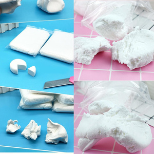Espuma de Polímero Blanca Suave al por Mayor para Manualidades y Modelado Infantil, Arcilla de Secado al Aire, Suministros de Plastilina, Arcilla Esponjosa para Niños - Product Image 2