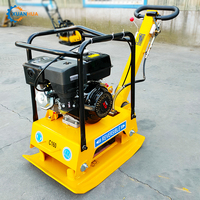 Compacteur à plaques vibrantes Xuanhua C160T 160T avec moteur électrique/diesel/essence et pompe pour un compactage du sol à haute efficacité