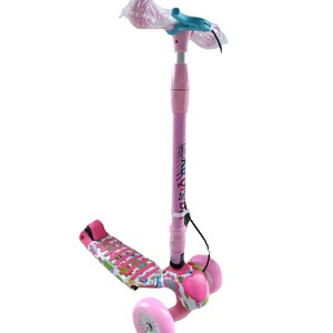 Patinete para niños de 3 ruedas, altura ajustable, con luces, para niños pequeños de 12 meses en adelante - Product Image 2