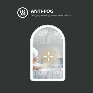 Fabricant de miroir en arc de production Différents styles Miroir LED Miroirs de maquillage modernes de grande taille - Product Image 6