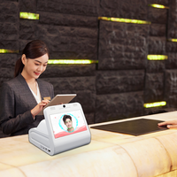 Lector facial biométrico para el sistema Guard Tour que combina el escáner OCR de la licencia de conducir y el lector facial de identificación SDK
