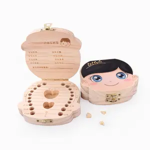 Profession elle Hersteller Box Zähne Milch Geschenk box für Milchzähne Baby Box für Milchzähne.