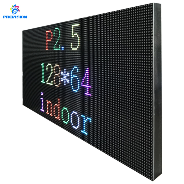 RGB Indoor P2.5 LED Dot Matrix Module | 320x160mm Full-Color Video Wall Screen Panel for Indoor Displays