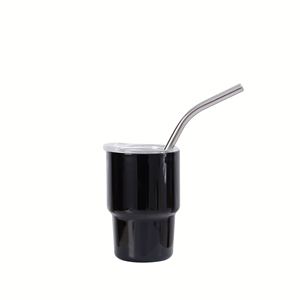 Vaso Portátil Pequeño de Acero Inoxidable con Pajita de Metal, Mini Taza de Viaje para Auto - Product Image 2