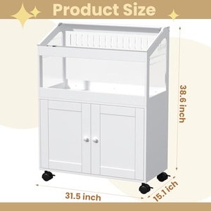 Sang Trọng Hiện Đại Gỗ Lồng Cho Động Vật Nhỏ Thỏ Guinea Pig <span class=keywords><strong>Hamster</strong></span> Hedgehog Lưu Trữ Tủ Với Nút Đóng Cửa Mô Hình Rắn - Product Image 5