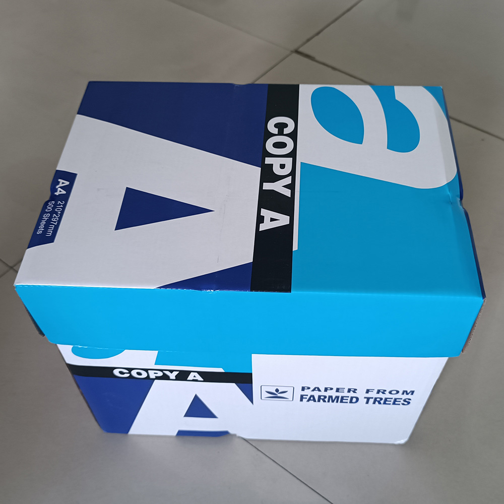 A4 Photocopy Printing Paper 80gsm 100% Natural Wood Pulp Imported Wholesale Hard Copy Bond Print Paper