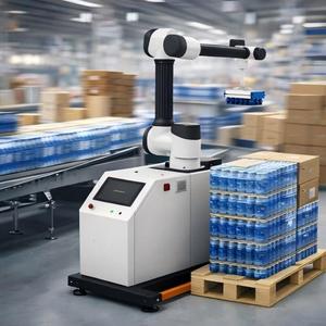 หุ่นยนต์พาเลทไทซ์ PM-CP20 น้ำหนัก 20 กก. หุ่นยนต์พาเลทไทซ์แบบร่วมปฏิบัติงาน ระบบอัตโนมัติสำหรับโลจิสติกส์ ระบบจัดการกล่อง - Product Image 1