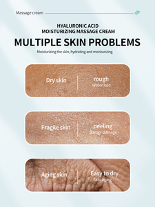 La crema corporal de ácido hialurónico calma la piel, hidrata y mejora la sequedad, restaura la elasticidad de la piel - Product Image 4