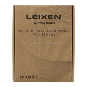 2024LEI XEN LX UV-998 Mini 25W Dual-band Vhf 136-174 Mhz Radio Uhf 400-470mhz Walkie Talkie