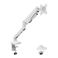 Support d'écran de moniteur à ressort à gaz LDT94-C012 17"-40" 12kg OEM ODM, support d'écran d'ordinateur 34 pouces, support VESA, support de moniteur unique