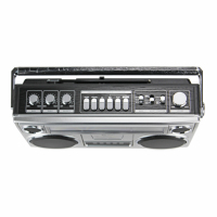 Enregistreur Cassette Portable Vofull avec Radio AM/FM/Logicielle, Bluetooth Sans Fil, Enregistrement USB/Carte TF et Batterie Rechargeable