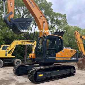 Excavatrice sur chenilles Hyundai 220-9s de 22 tonnes, garantie d'un an, capacité de la benne de 1,2 m, moteur d'origine coréen - Product Image 5