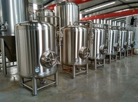 Cuve à bière de 1000 L, cuve à bière brillante, acier inoxydable