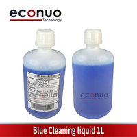 Liquide de nettoyage bleu 1L à prix compétitif pour tête d'impression DX5/DX6/DX7/DX8
