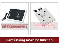 Système de gestion de cartes RFID 125KHZ 13.56MHZ pour serrures de porte d'hôtel avec encodeur et lecteur de cartes USB